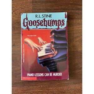 Goosebumps #13 Piano Lessons Can Be Murder R.L. Stine 1st Scholastic Print 1993